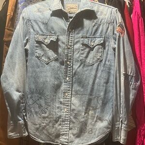 Polo by Ralph Lauren Light Blue Denim Shirt